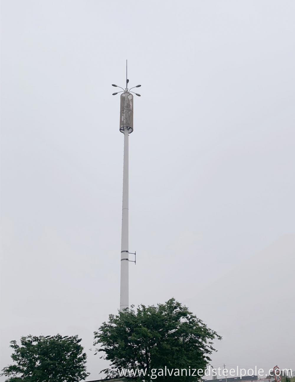 High Mast Lighting Pole 4 Jpg
